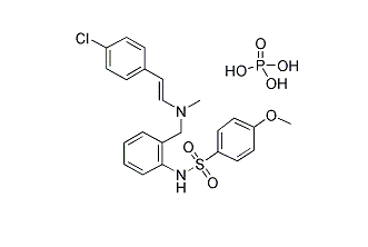 1283519-40-3,KN-92,2-[N-(4-METHOXYBENZENESULFONYL)]AMINO-N-(4-CHLOROCINNAMYL)-N-METHYLBENZYLAMINE, PHOSPHATE;2-[N-(4'-METHOXYBENZENESULFONYL)]AMINO-N-(4'-CHLOROPHENYL)-2-PROPENYL-N-METHYLBENZYLAMINE PHOSPHATE;